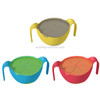 3 in 1 Multi-use Bowl Anti-fall Straw Baby Child Drinking Soup Training Learning Tableware(Yellow)