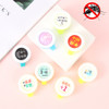 40 PCS Cartoon Travel Outdoor Baby Mosquito Repellent Buckle, Random Color Delivery, Style: Text Series