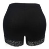 Beautiful Buttocks Fake Butt Lifting Panties Buttocks Lace Shaping Pants, Size: L(Black)