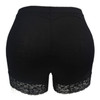 Beautiful Buttocks Fake Butt Lifting Panties Buttocks Lace Shaping Pants, Size: XXXL(Black)