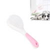 2 PCS Pet Bathing Brush Non-slip Hair Removal Combing Pet Nylon Brush(Pink)