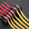 10 PCS Long Pull Model Prey Flat Rubber Band Special Saspi Slingshot Accessories, Color:Thickness 1.0mm Bicolor Red