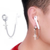 10 PCS A00114 Wireless Bluetooth Headset Anti-lost Titanium Steel Non-fading Earrings, Style:Ear Buckles