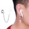 10 PCS A00114 Wireless Bluetooth Headset Anti-lost Titanium Steel Non-fading Earrings, Style:Ear Clips