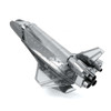 3 PCS 3D Metal Assembly Model DIY Puzzle, Style: Space Shuttle