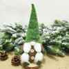2 PCS Christmas Decorations Santa Claus Ornaments Green Forest Series Faceless Doll, Style:Women