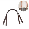 3 PCS 60cm Straight Rivet PU Crossbody Bag Strap Bag Accessories(Brown)