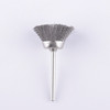 10 PCS Wire Brush Metal Descaling Polishing Brush To Remove Oxide Layer Flat Polishing Brush, Style:Bowl Shape3×25MM