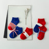 5 Pairs Cute Cotton Baby Boat Socks Children Socks, Size:1-3 years old(c766)