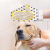 6 PCS Pet Gloves Bath Brush Dog Massage Brush Pet Bath Grooming Supplies