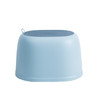 Creative Portable Bathroom Anti-slip Stool Children Plastic Stool(Light Blue)