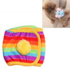 Pet Physiological Pants Small Dog Teddy Anti-harassment Dog Safety Pants, Size: L(Rainbow Stripes)