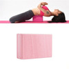 Two-color High-Density EVA Weighted Yoga Bricks Yoga Aids Dance Practice Bricks(Pink)