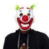 2 PCS Halloween Horror Props Wig Clown Mask