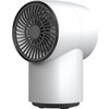 Mini Home Desktop Heater CN PLug(White and Black )