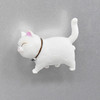 Creative Cartoon Cat Magnet Refrigerator Message Magnet, Size:Medium 4 × 4.5 cm, Style:White Cat