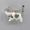 Creative Cartoon Cat Magnet Refrigerator Message Magnet, Size:Medium 4 × 4.5 cm, Style:Spotted Gray Tabby Cat