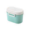 Baby Portable Milk Powder Box Food Container Storage Feeding Box Children Food PP Box, Size:Small12.5 × 9.5 × 9.5cm(Green )