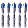 5 PCS  65mm Magnetic Coil Alloy Steel Cross Bit Single Head Electric Drill Electric Screwdriver Head(Blue)