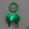 2 PCS Creative Hand-Woven Crafts Dream Catcher Home Car Wall Hanging Decoration(Green )