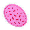 Pet Cat and Dog Jungle Silicone Anti-choke Food Bowl, Size:30.5x22.5cm(Pink)