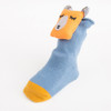 Baby Toddler Floor Socks Cartoon Non-slip Cotton Socks, Size:S(Denim Blue)