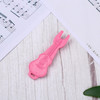 50 PCS Acoustic Guitar String Starter Pull Solid String Cone Guitar Change Tool(Pink)