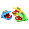 3 PCS Cartoon Mini Crocodile Bite Hand Novelty Tricky Toys, Random Color Delivery