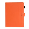 For 8 inch Universal Solid Color Horizontal Flip Leather Case with Card Slots & Holder & Pen Slot(Orange)