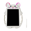 9 inch Children Cartoon Handwriting Board LCD Electronic Writing Board, Specification:Color  Screen(Cute Mouse White)