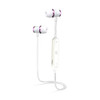 Bass Handsfree Sports Sweatproof Wireless Bluetooth Earphones with Mic(Purple)