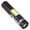 Pocket Flashlight Strong Light 3 Modes USB Rechargeable