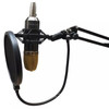 Plastic Microphone Shock Mount Holder Stand, for Studio Recording, Live Broadcast, Live Show, KTV, etc.
