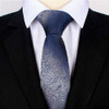 Gradient Cashew Flower Jacquard Business Bow Tie for Men(PT524T-A)