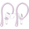 For AirPods 1 / 2 / Pro Anti-lost Silicone Earphone Ear-hook(Purple)