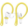 For AirPods 1 / 2 / Pro Anti-lost Silicone Earphone Ear-hook(Yellow)