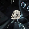 Pirate Skull Shaped Universal Vehicle Car Shifter Cover Manual Automatic Gear Shift Knob (White)