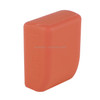 Safe Rubber Car Seat Belt Clips Locking Buckles Protective Cover(Orange)