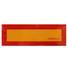 Car Auto Aluminum 55cm × 19cm Rear Warning Sign Sticker for Truck and Van