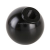 Universal Small Steel Cannon Shape Manual or Automatic Gear Shift Knob Fit for All Car (Black)