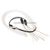 2 PCS 12V Car Daytime Running Lights Soft Article Lamp, Red + Yellow Light, Length: 85cm