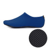 3mm Non-slip Rubber Embossing Texture Sole Solid Color Diving Shoes and Socks, One Pair, Size:XL (Navy Blue)