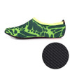 3mm Non-slip Rubber Embossing Texture Sole Figured Diving Shoes and Socks, One Pair, Size:XXL (Green)