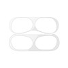 For Apple AirPods Pro Wireless Earphone Protective Case Metal Protective Sticker(Silver)