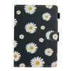 For 8 inch Universal Tablet PC Flower Pattern Horizontal Flip Leather Case with Card Slots & Holder(Small Daisies)