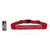 PICTET FINO RH75 Nylon Lycra Fabric Single Pockets Sports Waist Bag, Suitable for Waist Circumference: 60-90cm (Red)