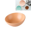 18cm/600ml Cat Dog Food Bowl Pet Ceramic Bowl, Style:Bowl(Orange)