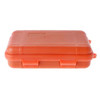 Outdoor Shockproof Waterproof Tool Box Airtight Case EDC Travel Sealed Container(Orange)