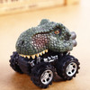 Children Gift Dinosaur Toy Car Model Pull Back Mini Toy Car(Tyrannosaurus)