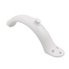 For Xiaomi Mijia M365 Electric Scooter Accessories Rear Wheel Fender with Hook(White)